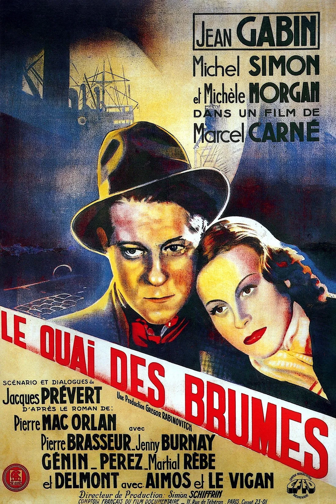 Le Quai des brumes (1938)